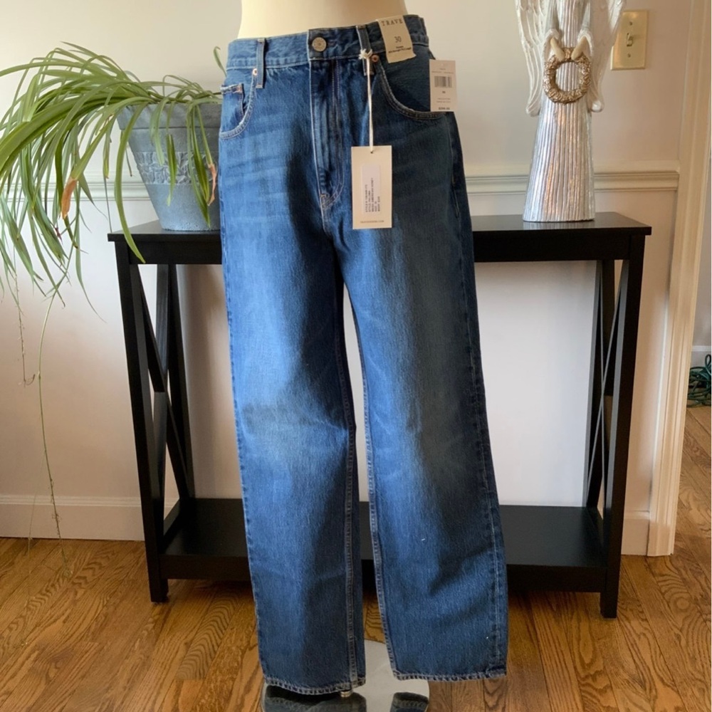 Trave Paloma 90's Straight Full Leg Jeans